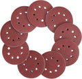 WORKPRO 80-Piece Sanding Disc Set，5-Inch 8-Hole Hook and Loop Sanding Discs, 60, 80, 100, 120, 180, 240, 320, 400 Grits Sandpaper for Random Orbital Sander(Not for Oscillating Tools or Mouse Sander)