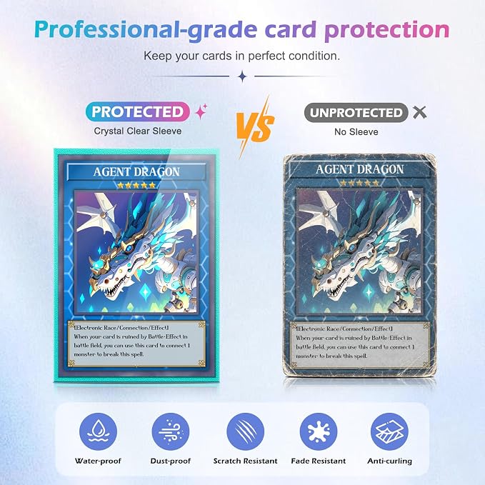 1000 Count Card Sleeves Toploaders - Image 5