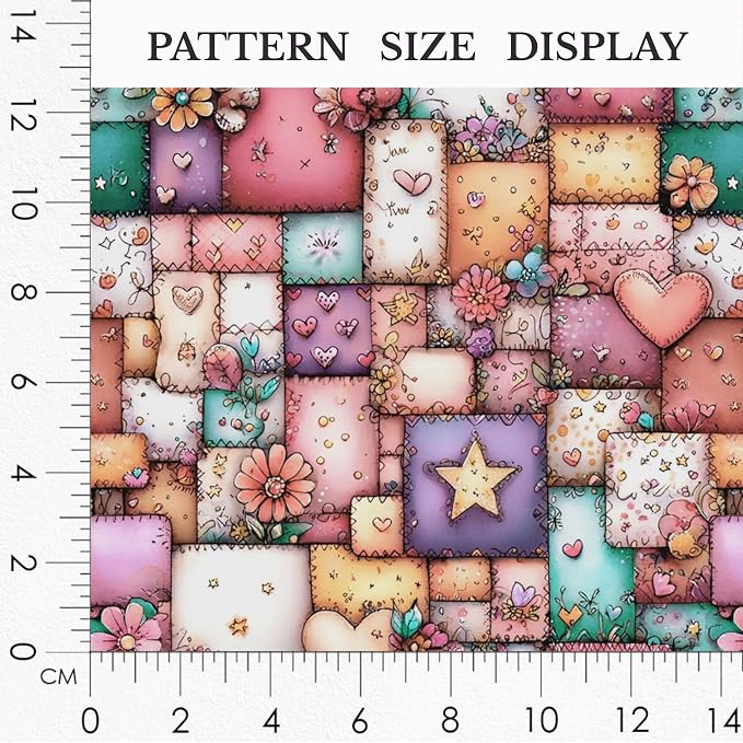 100% Cotton Fabric by the Yard – Turkish Quality Quilting & Sewing Fabric - Image 3
