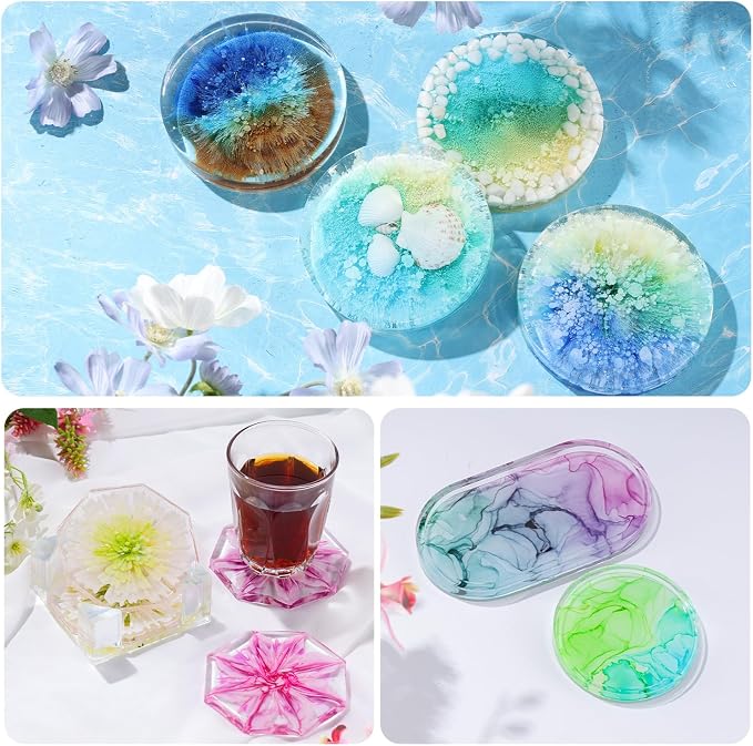 LET'S RESIN Concentrated Alcohol Ink Set, 26 Vibrant Colors | Alcohol-Based - Image 3