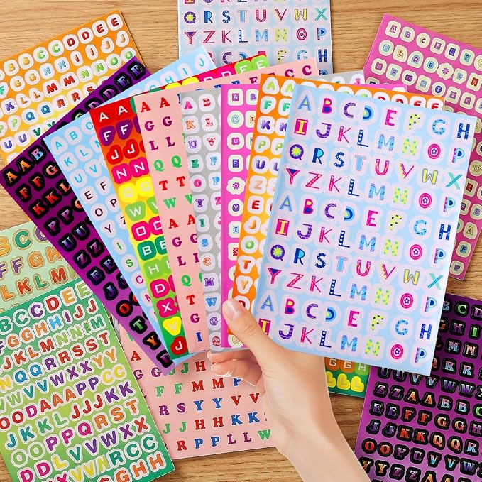 Tmtains 2000+ Pcs Letter Stickers - Image 6