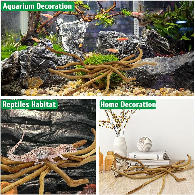 kathson Natural Driftwood for Aquarium - Image 3