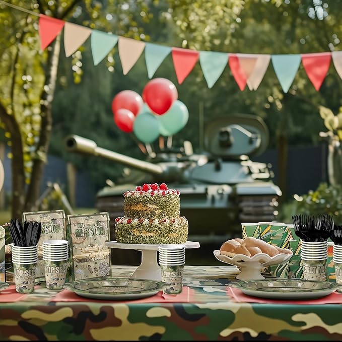 Army Party Decorations Set - Image 7