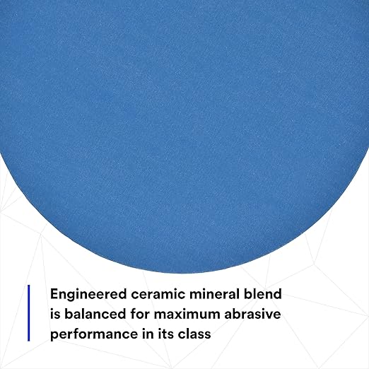 3M Stikit Blue Abrasive Disc Roll, 36210, No Hole, 6 in, 320+ Grade, Pack of 100, Automotive Sanding Discs for Coating Removal, Body Repair, Auto Sanding, Primer Sanding