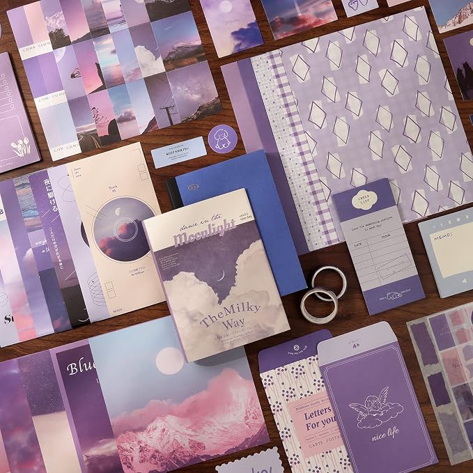 Draupnir Aesthetic Scrapbook Kit, Bullet Junk Journal Kit - Image 3