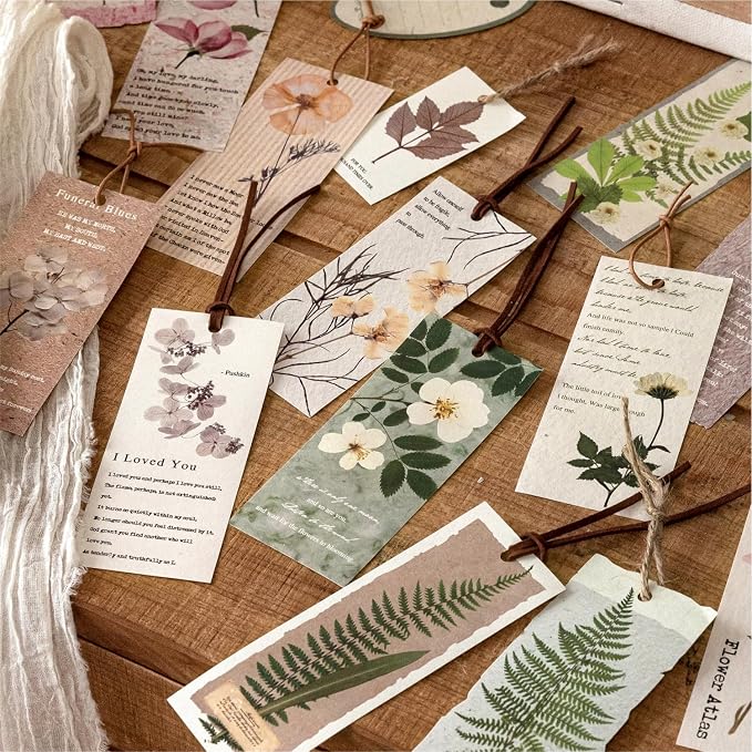 RISYPISY Floral Scrapbook Supplies Kit, Card Making, Art Journal - Image 8