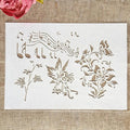 TIAMECH A4 Reusable Music Notes Stencil by TIAMECH