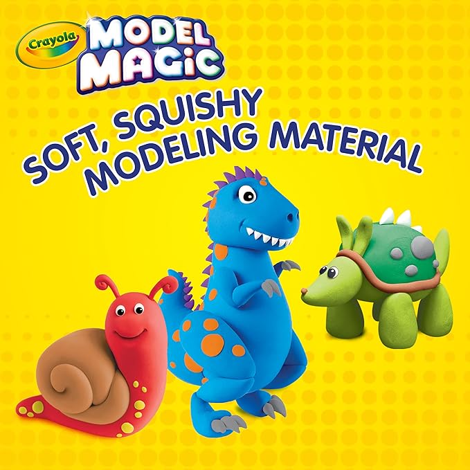 Crayola Model Magic, Kids Modeling Clay Alternative, 1oz Packs, Teacher - Image 4