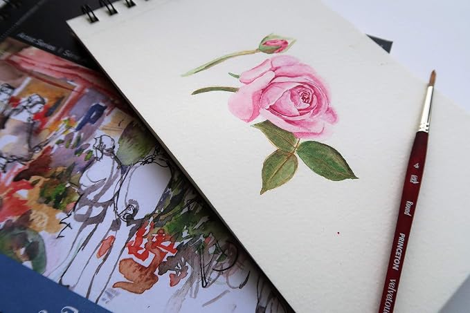 Canson Artist Series Montval Watercolor Paper, Foldover Pad, 9x12 inches - Image 6