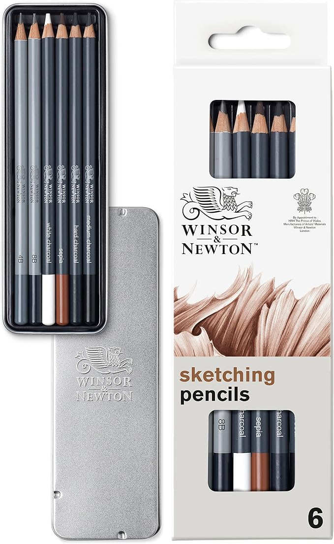 Winsor & Newton Studio Collection Artist Pencils, Sketching Pencils by WinsorNewton