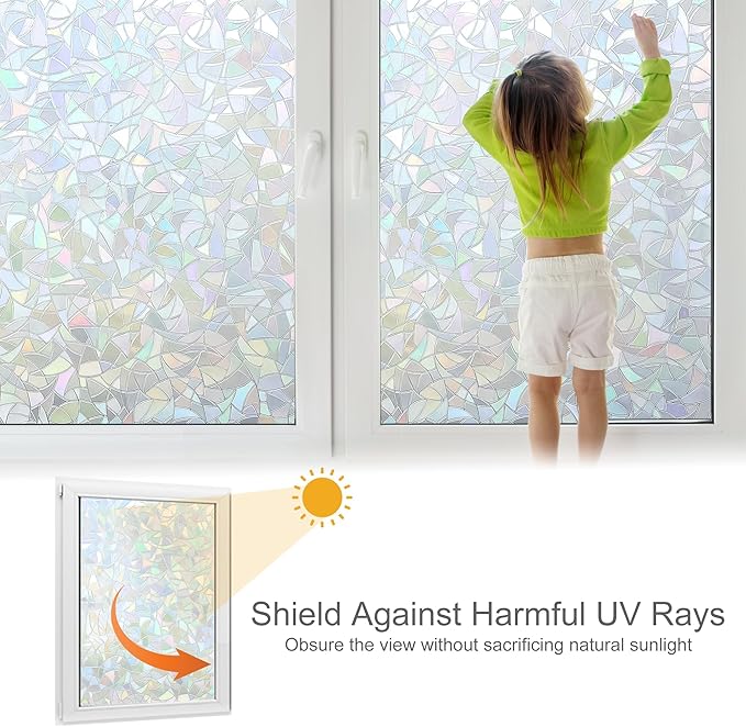 Volcanics Rainbow Window Privacy Film - Image 3
