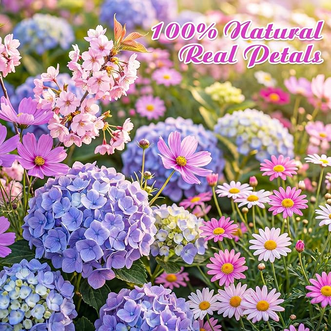 96 Pcs Natural Dried Pressed Flowers - Image 3