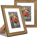 Vittanly 8x10 Picture Frames Set of 2, Ornate Vintage Photo Frame by Vittanly