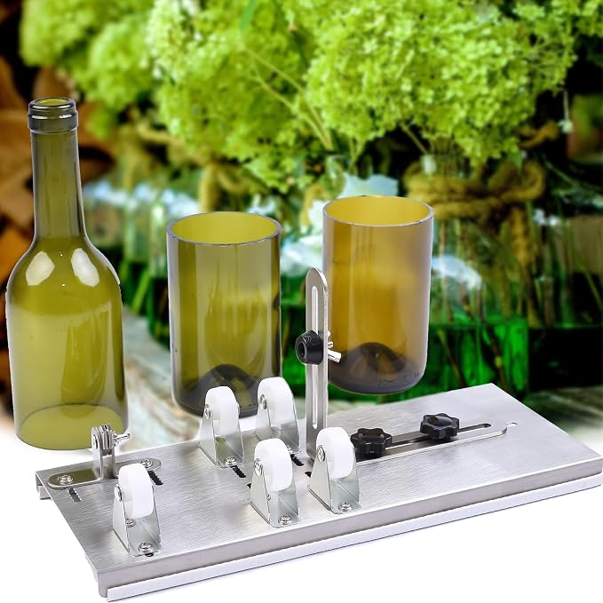 Glass Bottle Cutter, Upgraded Bottle Cutting Tool Kit, DIY Machine - Image 4