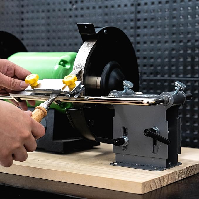 Bench Grinder Mounting Set for Tormek, KFMK Sharpening Jigs, Supporting Arm for Sharpening System, Bench Grinder Universal Support for Sharpening Jigs