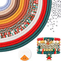 ADIIL 7200pcs Clay Beads Bracelet Making Kit, 6mm Polymer Heishi Beads by ADIIL