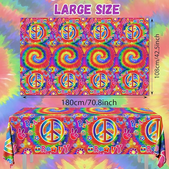 Tie Dye Birthday Party Supplies - Image 6