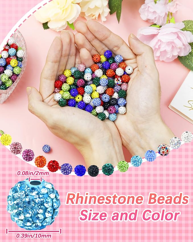 120PCS FIVEIZERO Citrine Rhinestone Beads - Image 3