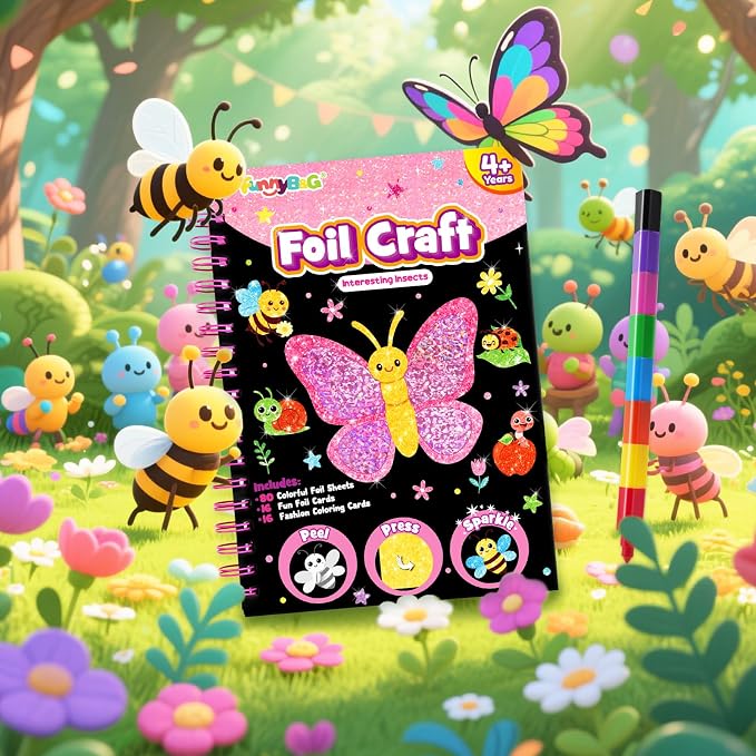 FUNNYB&G Mess-Free Foil Art Craft - Image 3