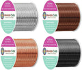 Mandala Crafts 13 Gauge Neutral Anodized Aluminum Craft Wire, 240 FT | Colored by MandalaCrafts