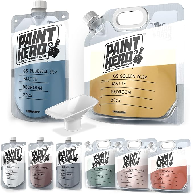Paint Hero 8 Pack Paint Storage Bags by GoSportsOutdoors