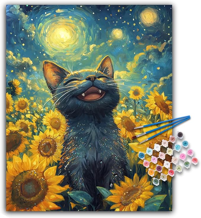 Offito Paint by Numbers Kit for Adults by Offito