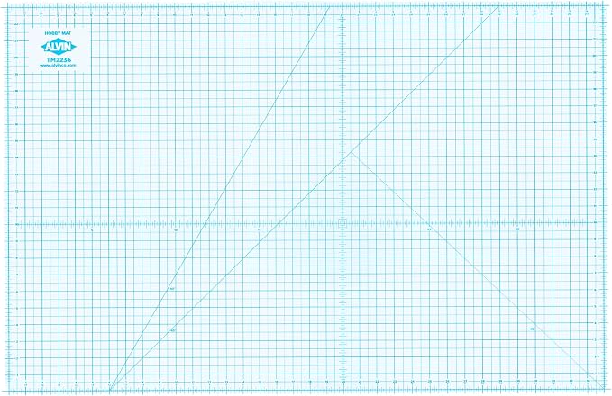 Alvin, TM Series Translucent Professional Cutting Mat, Self-Healing, Safe - Image 3