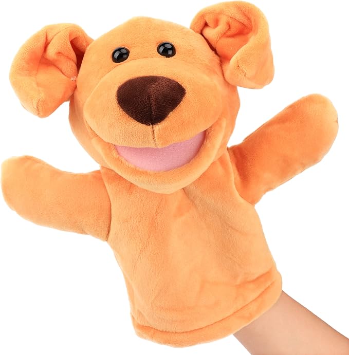 Easfan Puppy Hand Puppet Soft Animal Plush Toy - Image 9