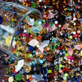 Crystal Beads for Jewelry Making Mix Assorted Glass Beads assortments by CutefoxPonyClayBeadsBulk