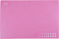 Cutting Mat A3 Pink, Self Healing Cutting Mat 12x18 Inch, 5-Ply Rotary Cutting by Asabocai