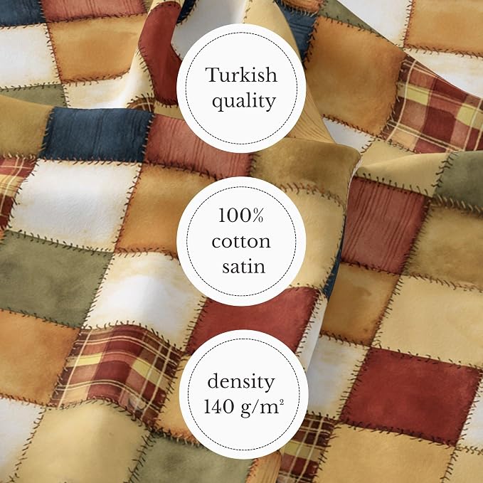 100% Cotton Fabric by the Yard – Turkish Quality Quilting & Sewing Fabric - Image 6