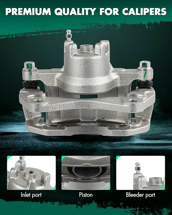 SCITOO 18B5032C 18B5033C Front Left & Right Disc Brake Calipers Assembly w/Bracket For Mitsubishi For Lancer 2008-2017