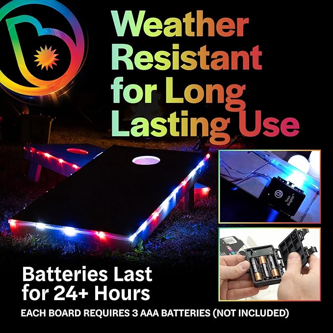 TossBrightz LED Cornhole Lights - Image 7