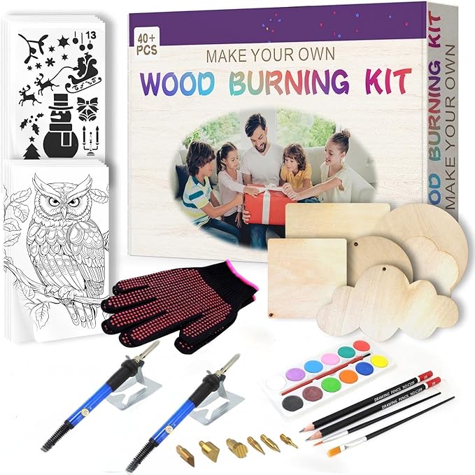 Gifts for Teen, Wood Burning Kit Craft by ACRSIKR