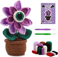 kgxulr Crochet Kit, Big-Eyed Knitting Kit by kgxulr