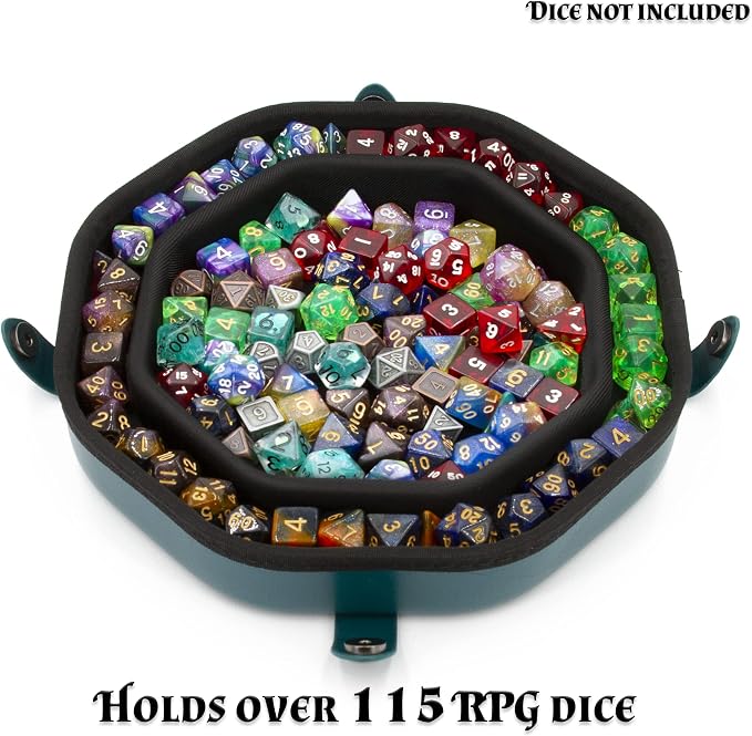 CASEMATIX Dice Tray and Dice Storage Case - Image 4