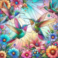 EIBEILI Diamond Art Kits for Adults-Hummingbird Diamond Painting Wall Decor | by EIBEILIDiamondPainting