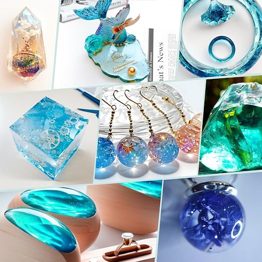 Epoxy Resin, KHKD RESIN 1 Gallon Epoxy Resin Kit-2 Part Crystal Clear Resin | - Image 7