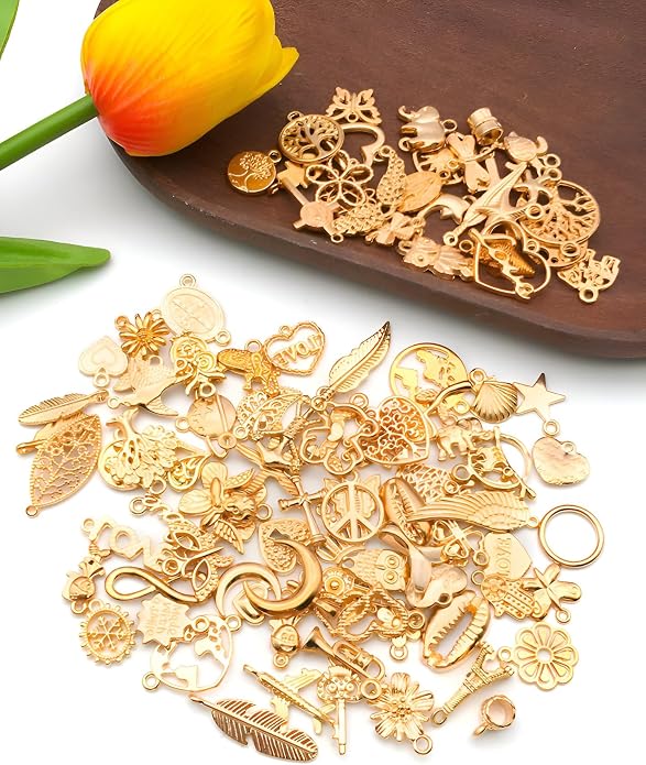 Jewelry Making Charms Pendants for Bracelet Bulk lot Necklace Earrings Keychain - Image 6
