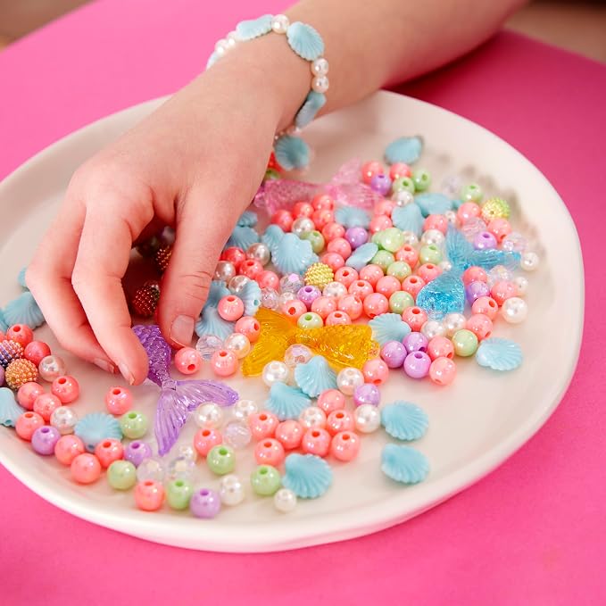 Creativity for Kids Mermaid Bead Jewelry Jar: Create 40+ Friendship Bracelets - Image 11