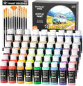54 Colors Acrylic Paint, Shuttle Art Acrylic Paint set by ShuttleArt