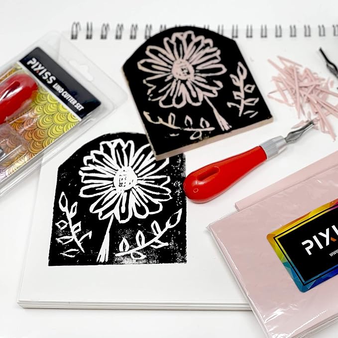 Rubber Block Stamp Carving Block Stamp Making Kit - Image 5