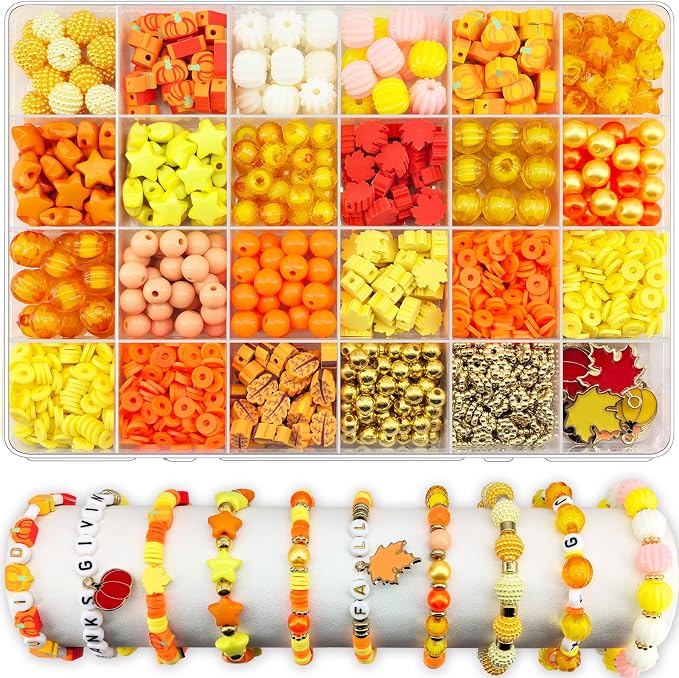 1470Pcs Fall Bracelets Kit by JJzxwish