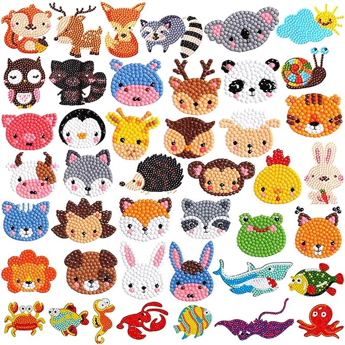 Labeol Diamond Art Kits for Kids Boys and Girls Ages 6-8-10-12 Easy to DIY by Labeol
