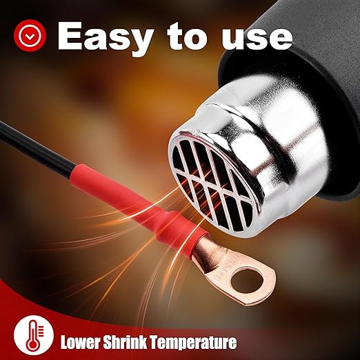 3/8" 100ft 3:1 Heat Shrink Tubing with Adhesive Lining - Marine Grade, Ideal for Home, Automotive, and Industrial Use - Black