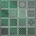 Texture Stencils for Crafts Reusable 16Pcs Stencils | DIY Art Painting Stencil by Unknown