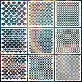 Texture Stencils for Crafts Reusable 9Pcs Stencils | DIY Art Painting Stencil by Unknown
