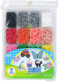Perler Beads 80-17604 Perler Fused Bead Tray 4000/Pkg-Stripes 'n Pearls by Unknown