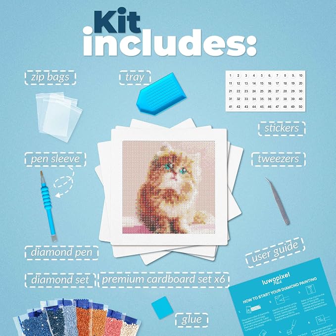 LuwoArte Painting Kit – Japanese Theme - Image 2