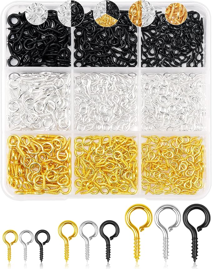 FIVEIZERO 600pcs Small Eye Pins by FIVEIZERO